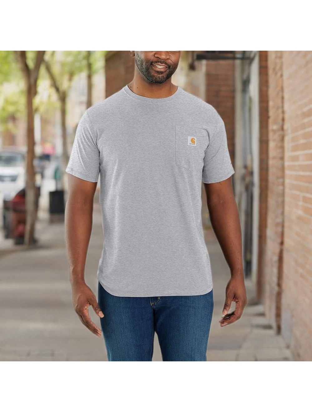 1 Carhartt Men's Force Relaxed Fit Midweight Short-Sleeve Pocket T-Shirt 2XL XXL - Picture 7 of 14
